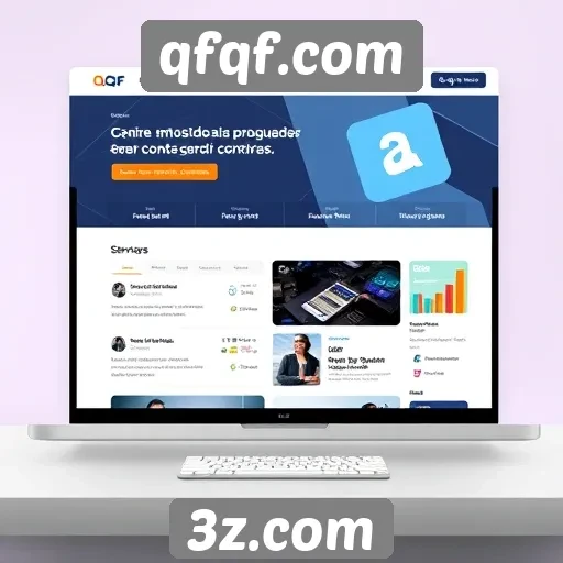 Explorando a interface do usuário do site qfqf.com